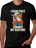 I Read Past My Bedtime Owl T-Shirt