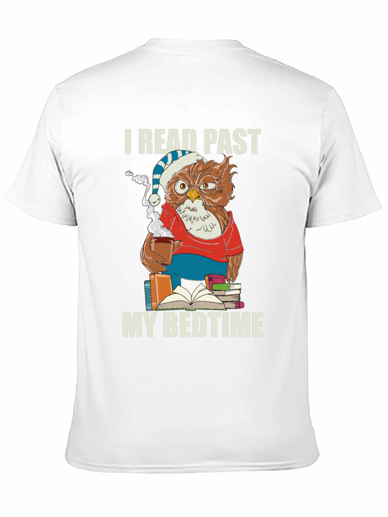 I Read Past My Bedtime Owl T-Shirt