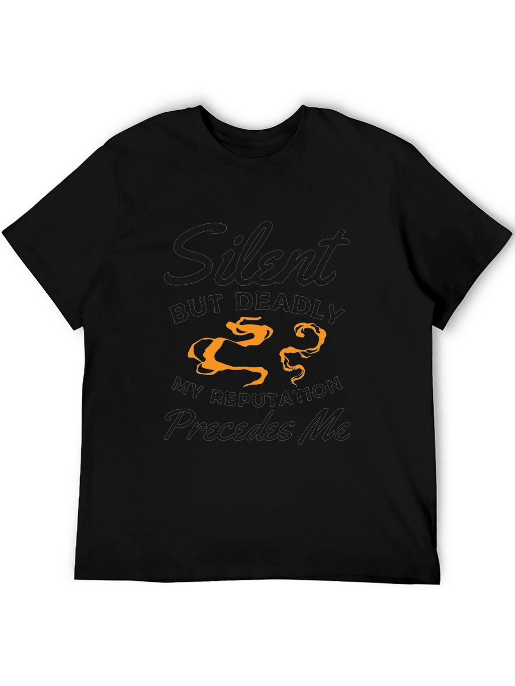 Mens Not Deadly Graphic Black Tee