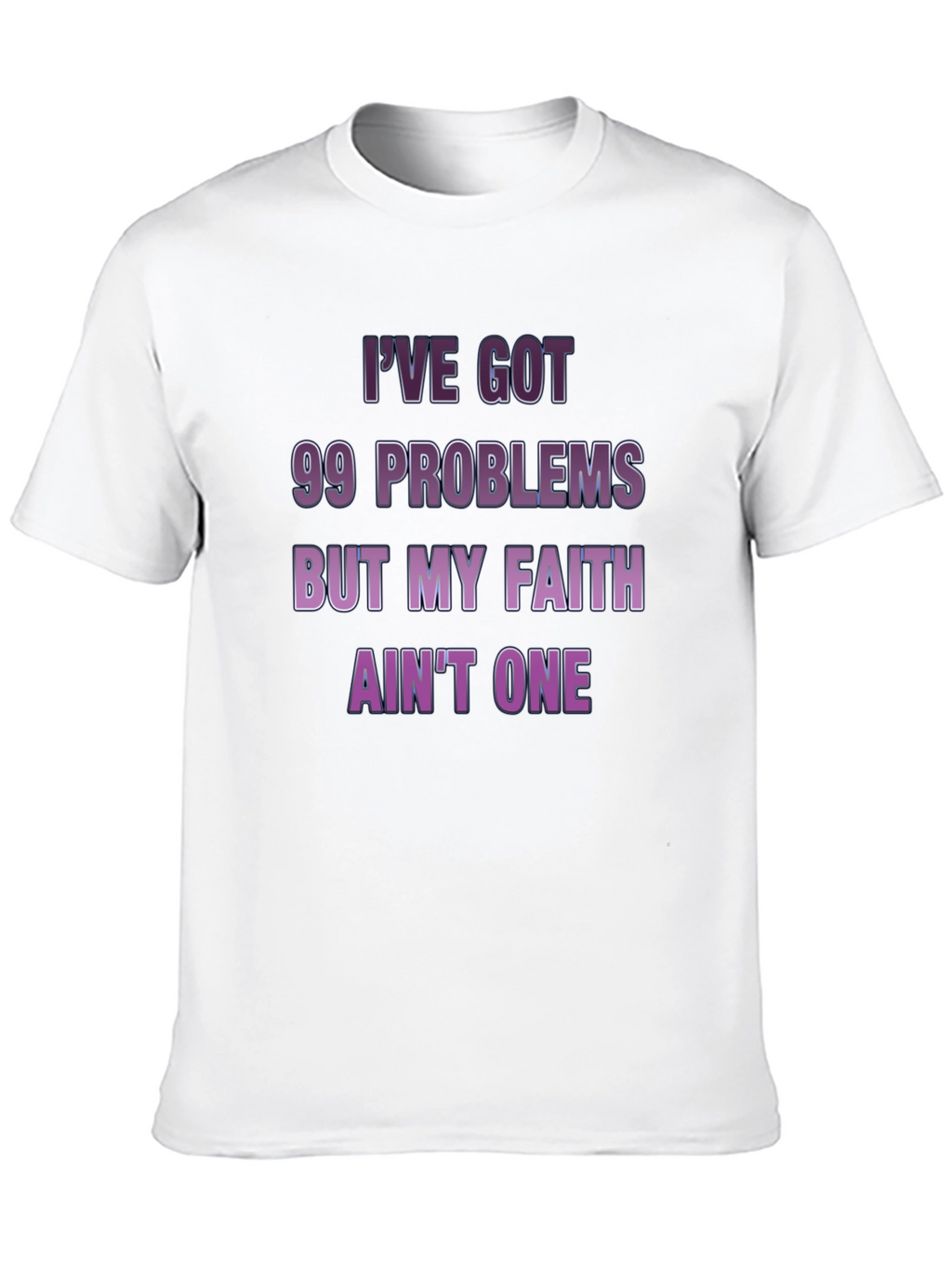 99 Problems Faith Tee - Mens