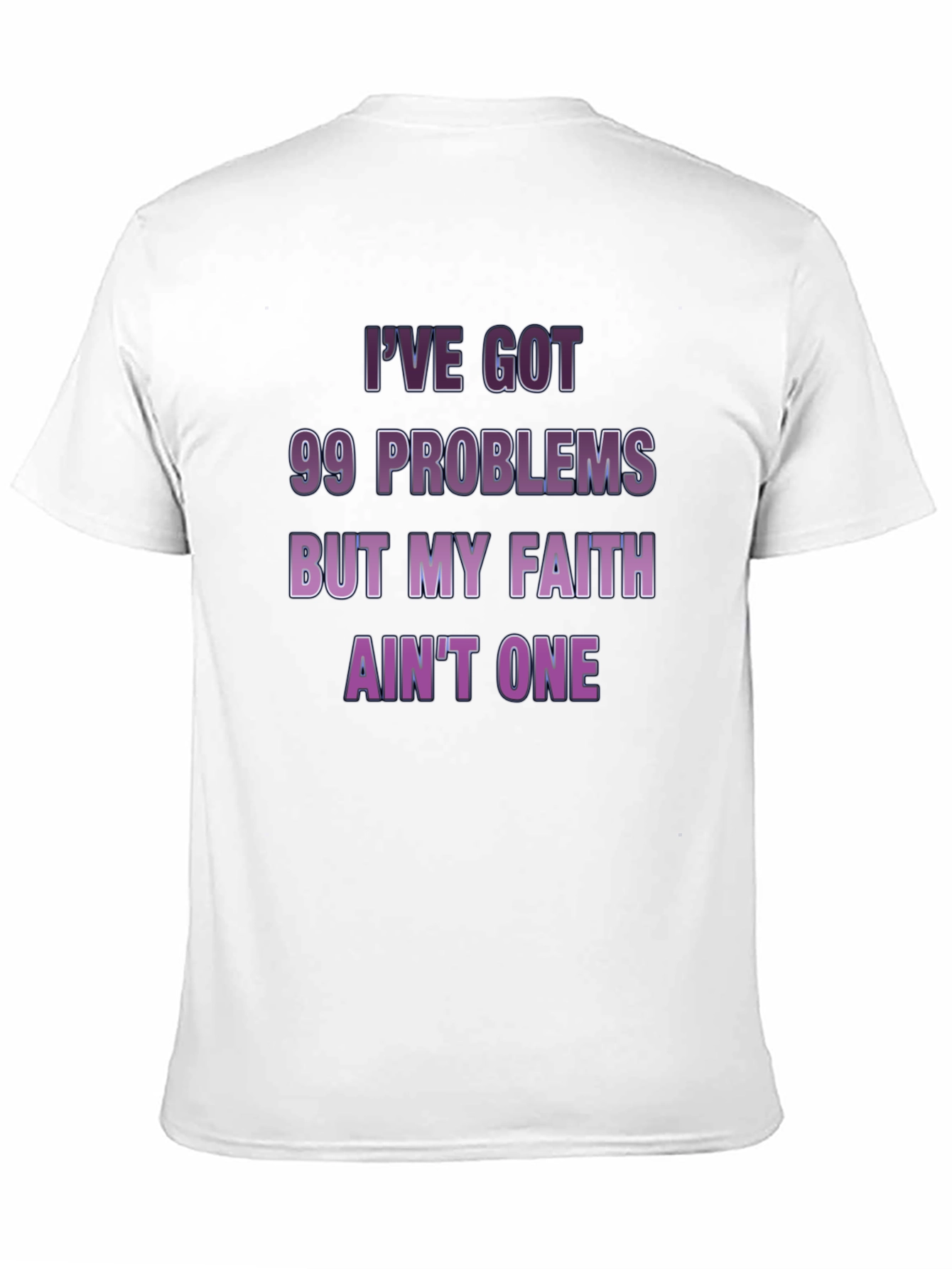 99 Problems Faith Tee - Mens