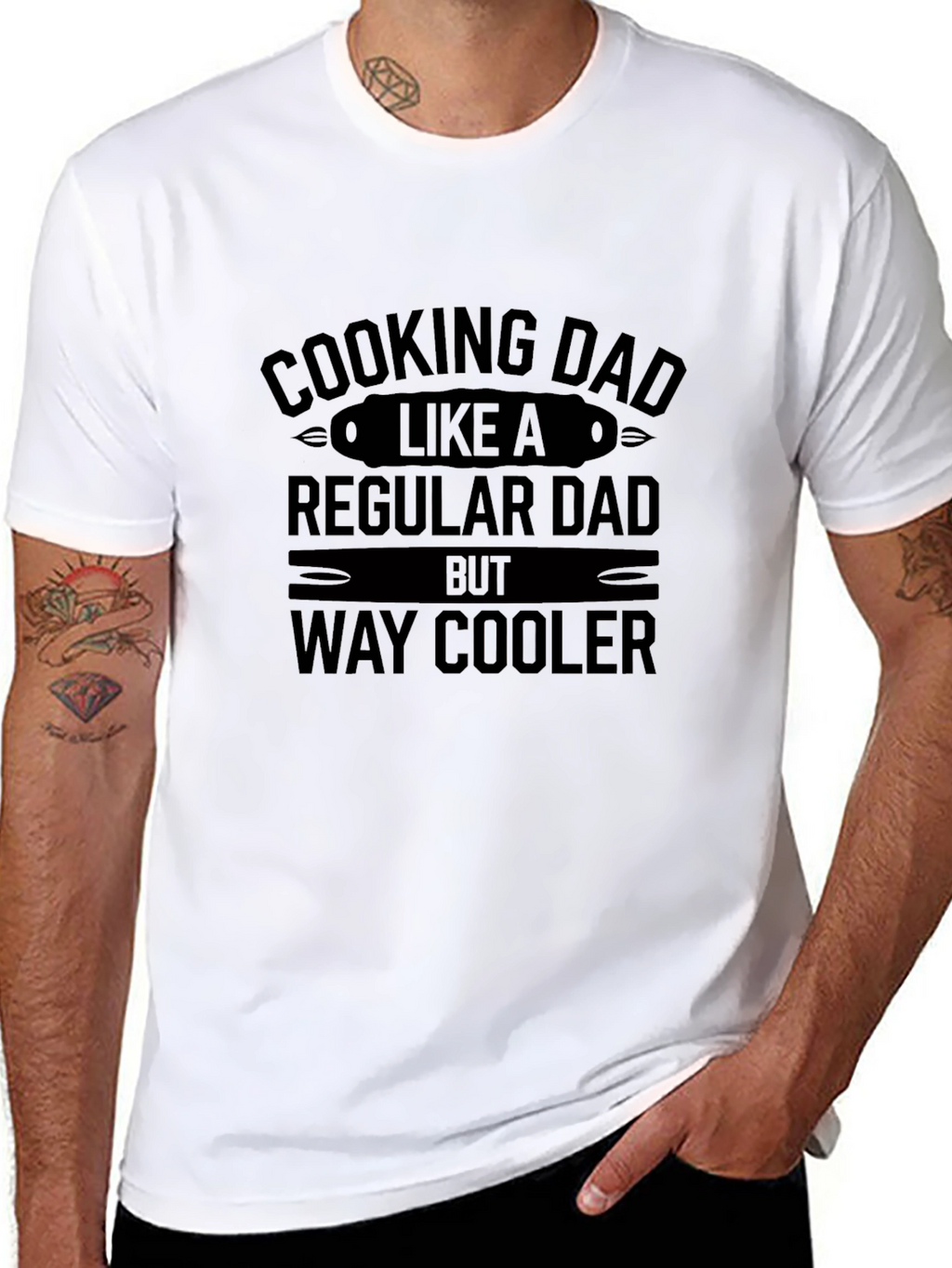 Cooking Dad Way Cooler Graphic T-Shirt