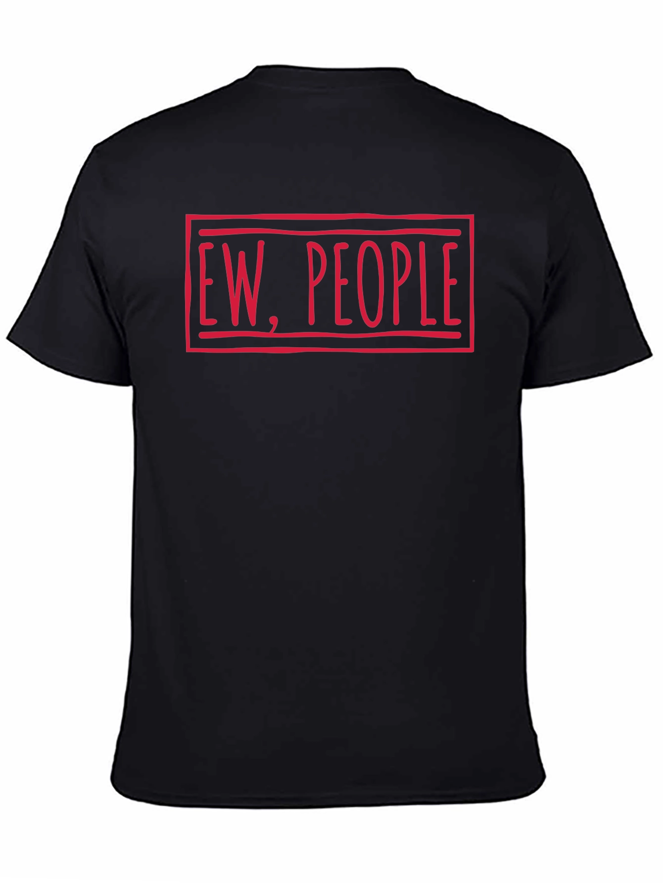Ew People Graphic Tee - Unisex Black T-Shirt