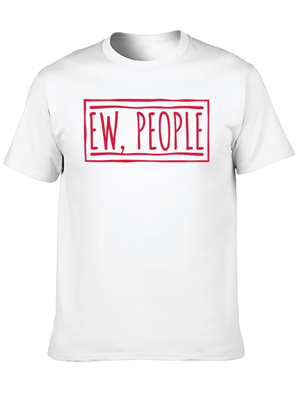 Ew People Graphic Tee - Unisex Black T-Shirt