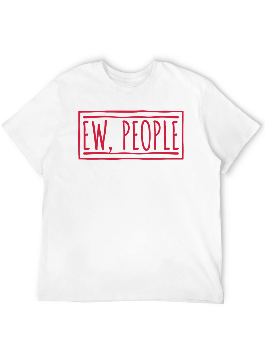 Ew People Graphic Tee - Unisex Black T-Shirt