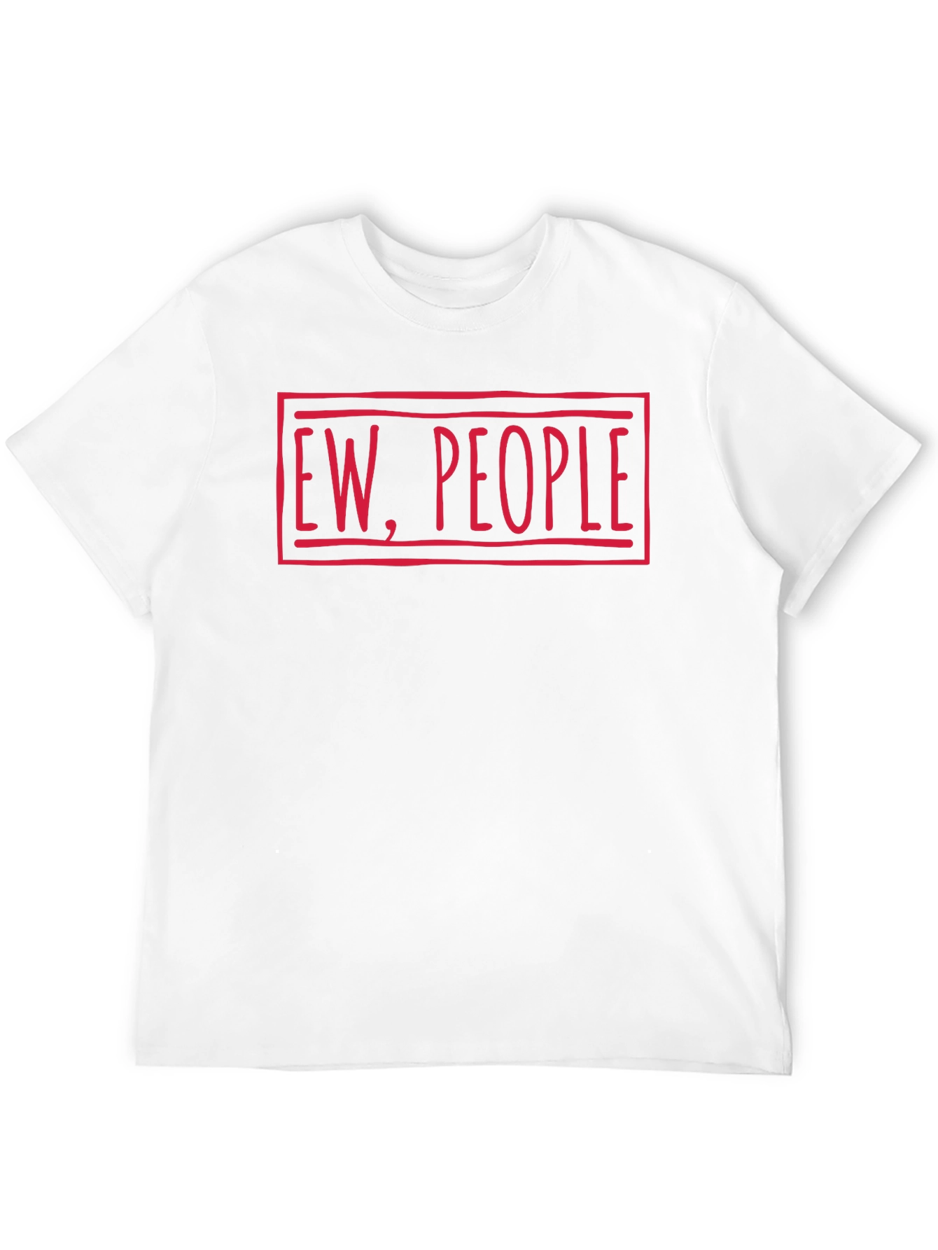Ew People Graphic Tee - Unisex Black T-Shirt