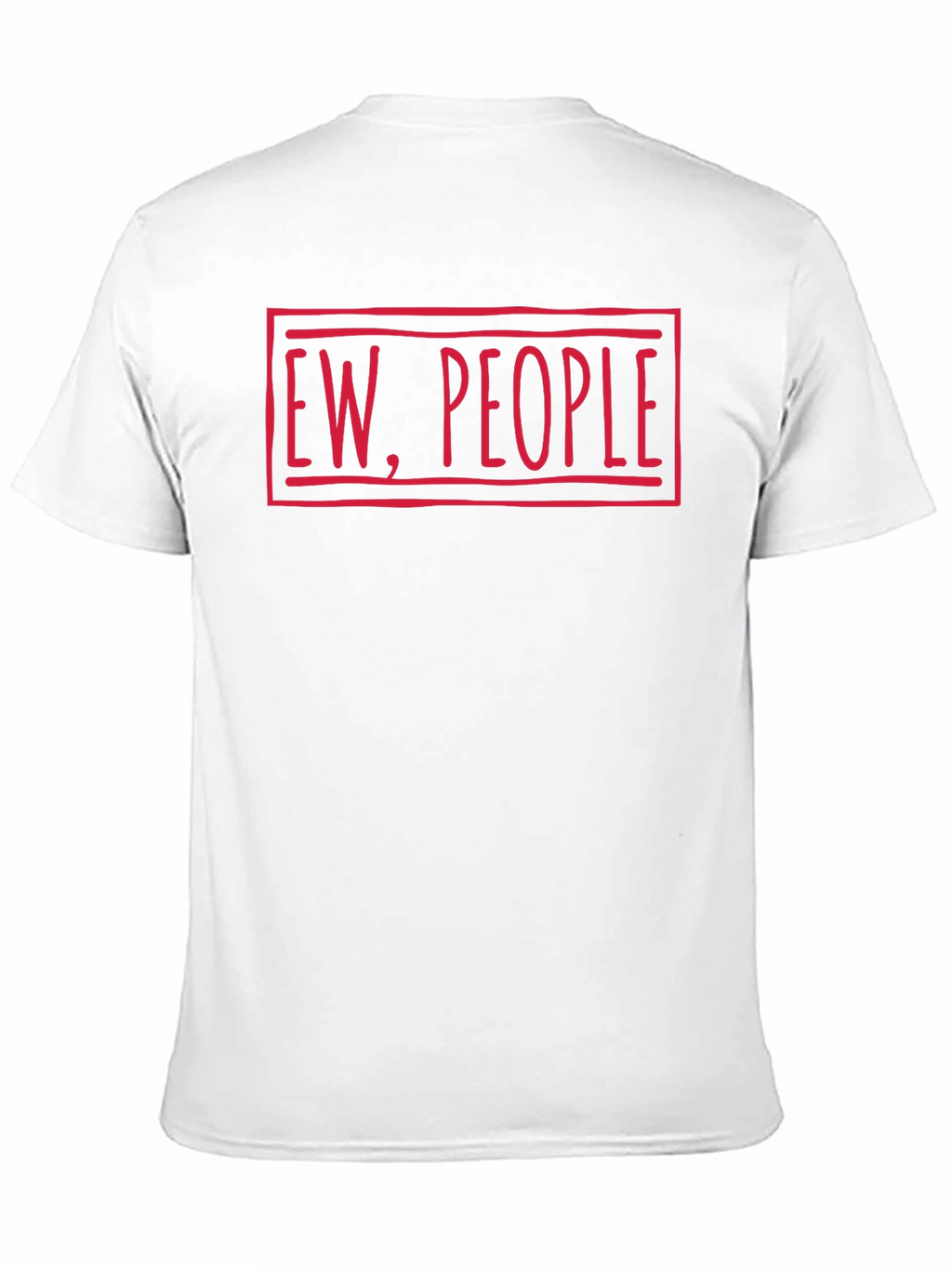 Ew People Graphic Tee - Unisex Black T-Shirt