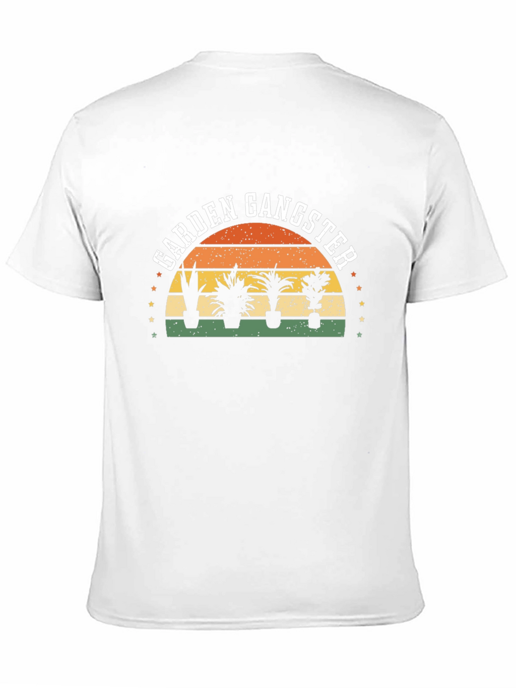 Garden Gangster Graphic Tee - Black Cotton