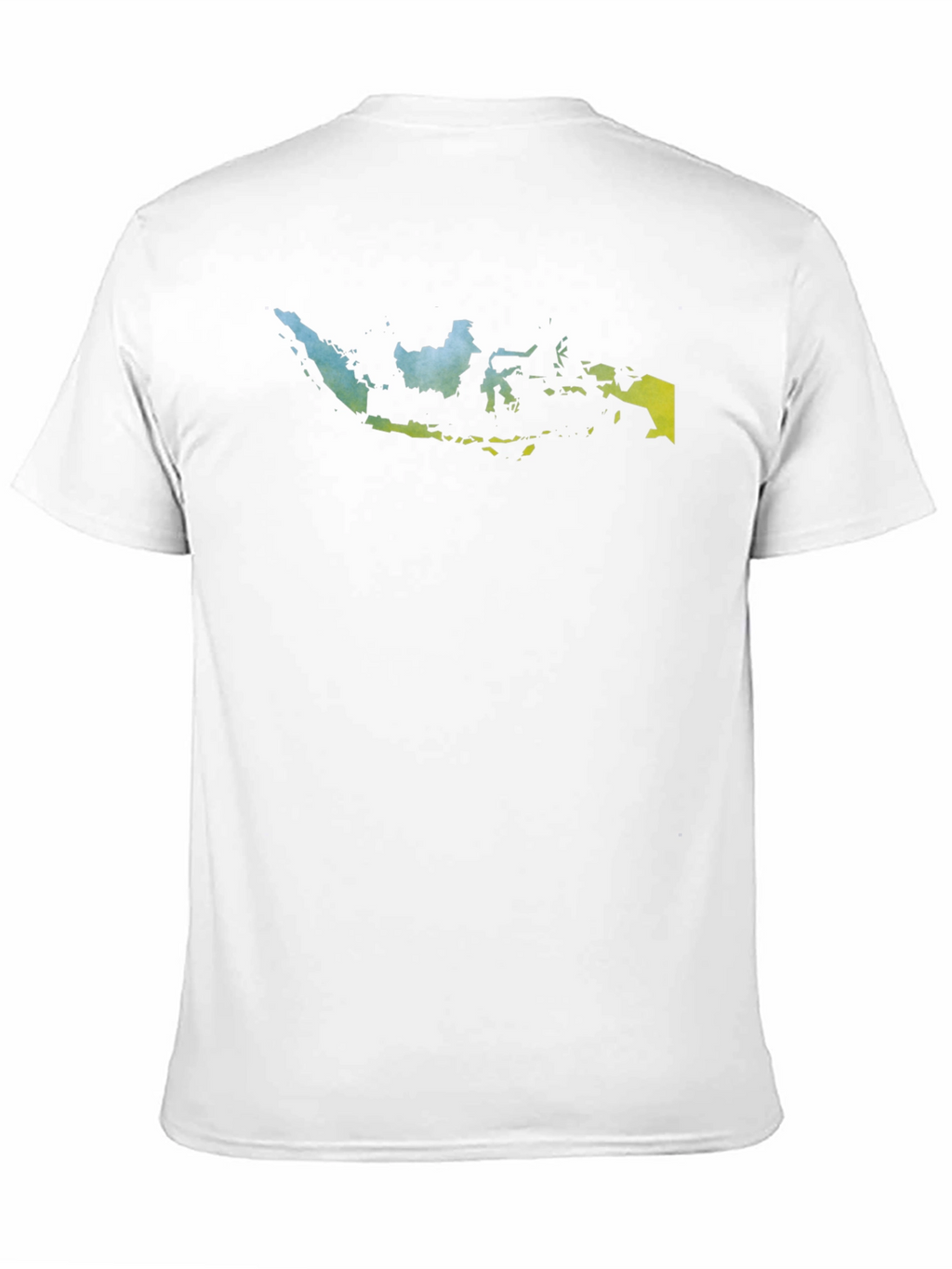 Indonesia Map Graphic Tee - Black