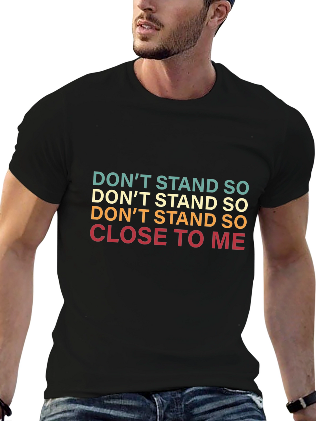 Retro Dont Stand So Close to Me Graphic Tee