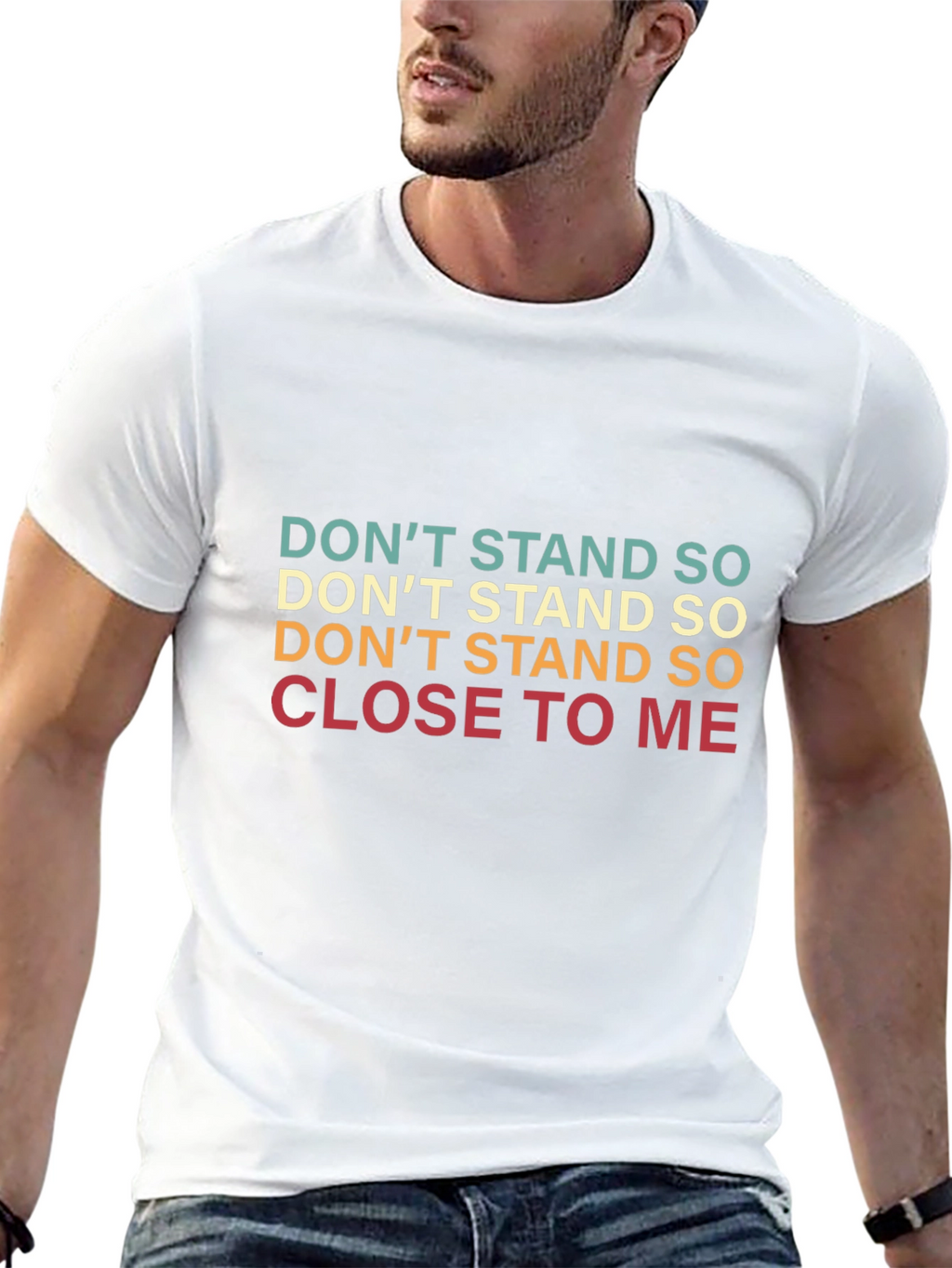 Retro Dont Stand So Close to Me Graphic Tee
