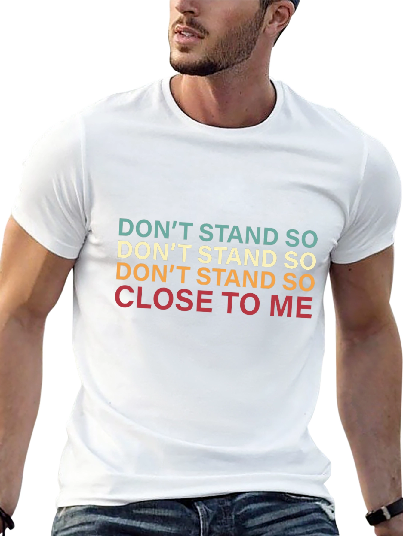 Retro Dont Stand So Close to Me Graphic Tee