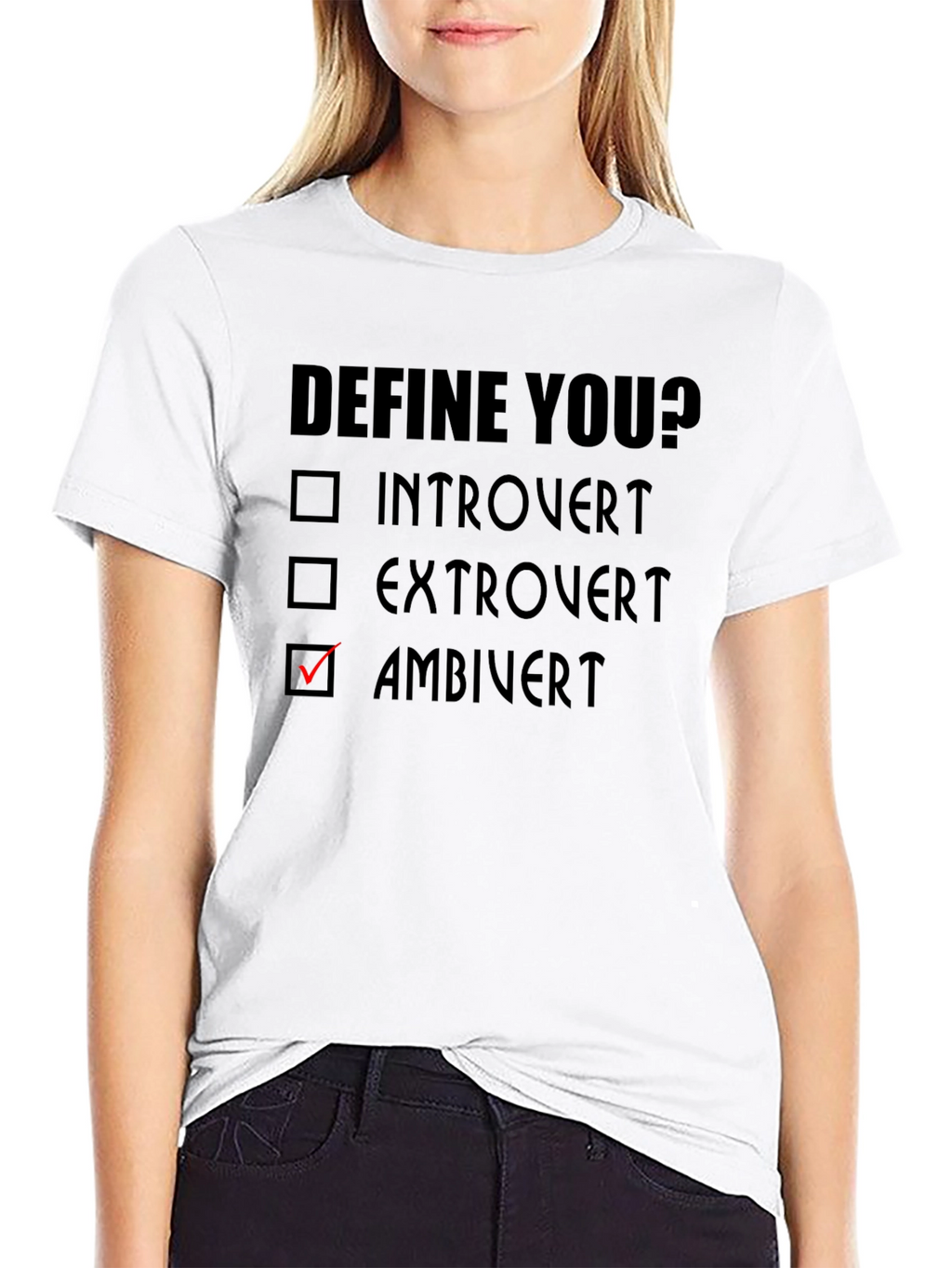 Define You? Ambivert T-Shirt - Introvert Extrovert