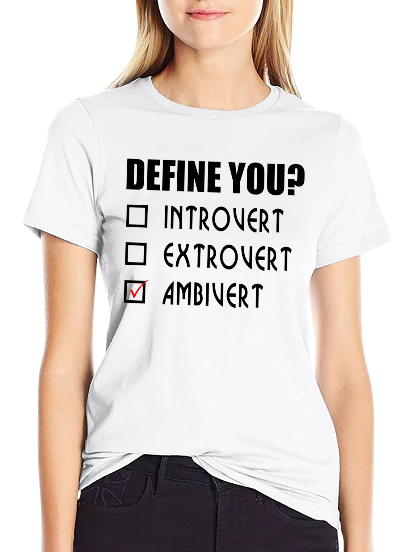 Define You? Ambivert T-Shirt - Introvert Extrovert