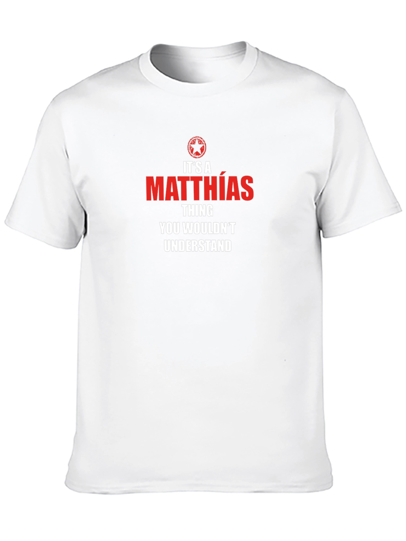 Matthias Thing T-Shirt: Unique Personalized Gift