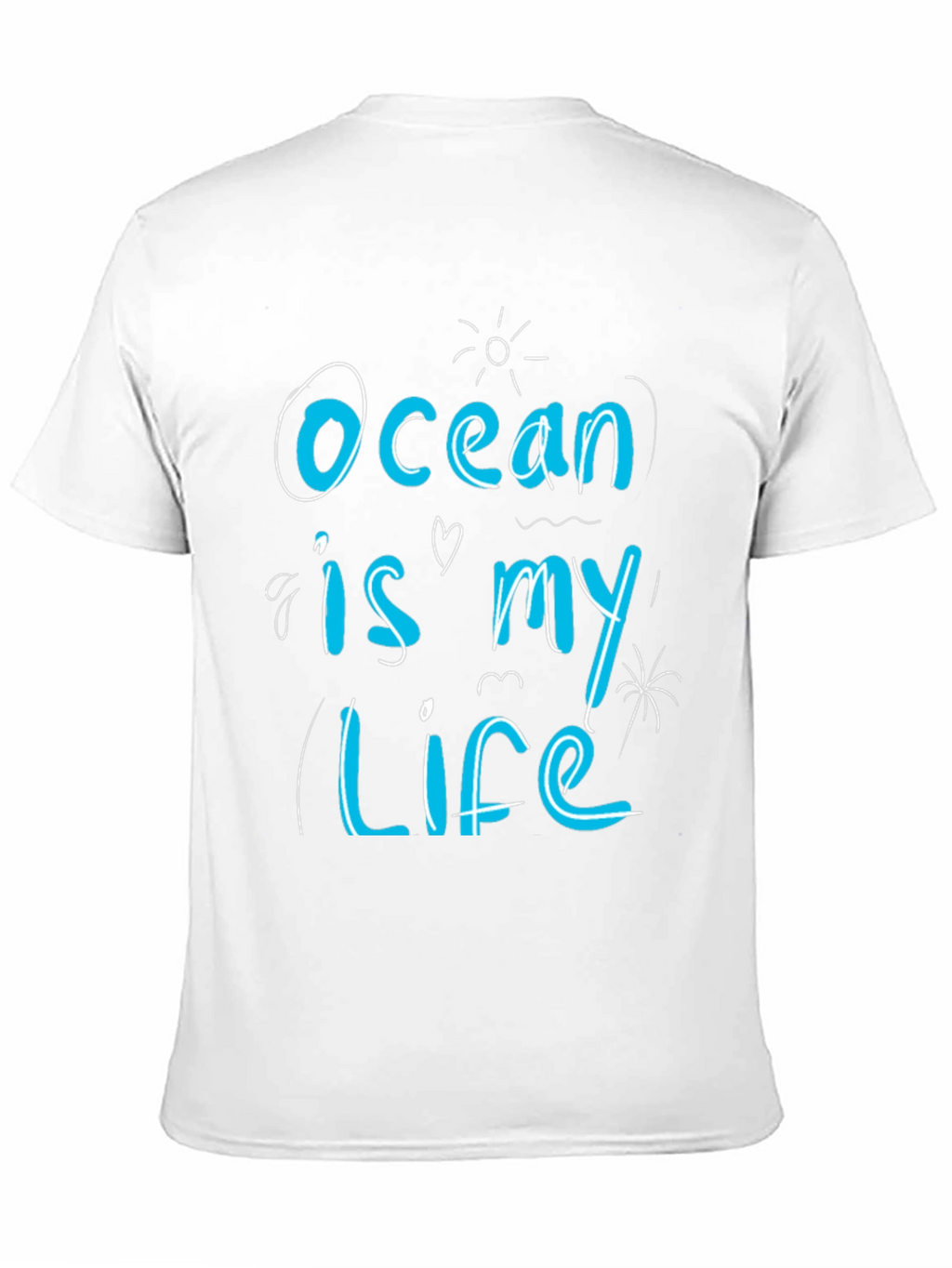 Ocean is my Life T-Shirt - Black