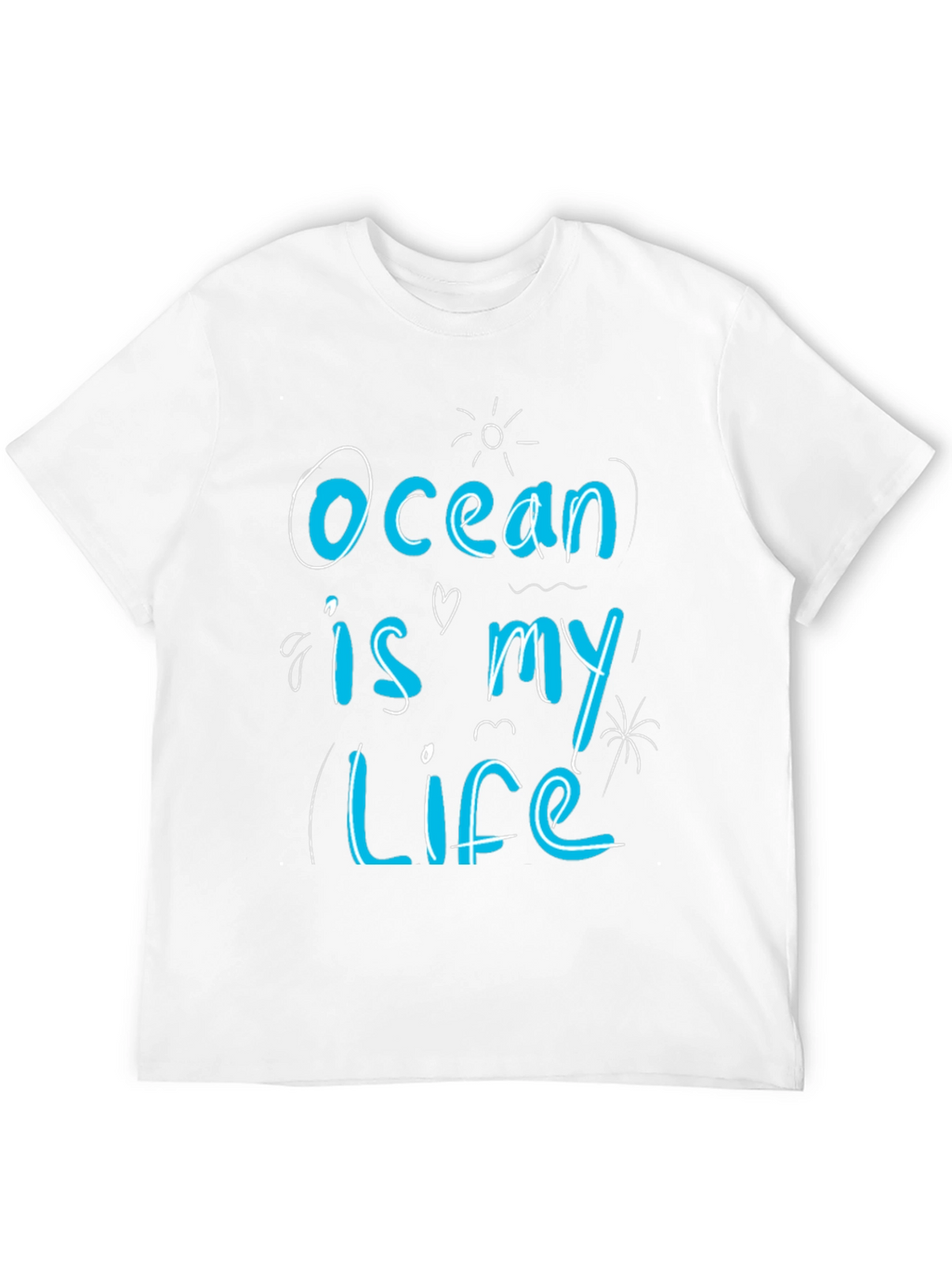 Ocean is my Life T-Shirt - Black