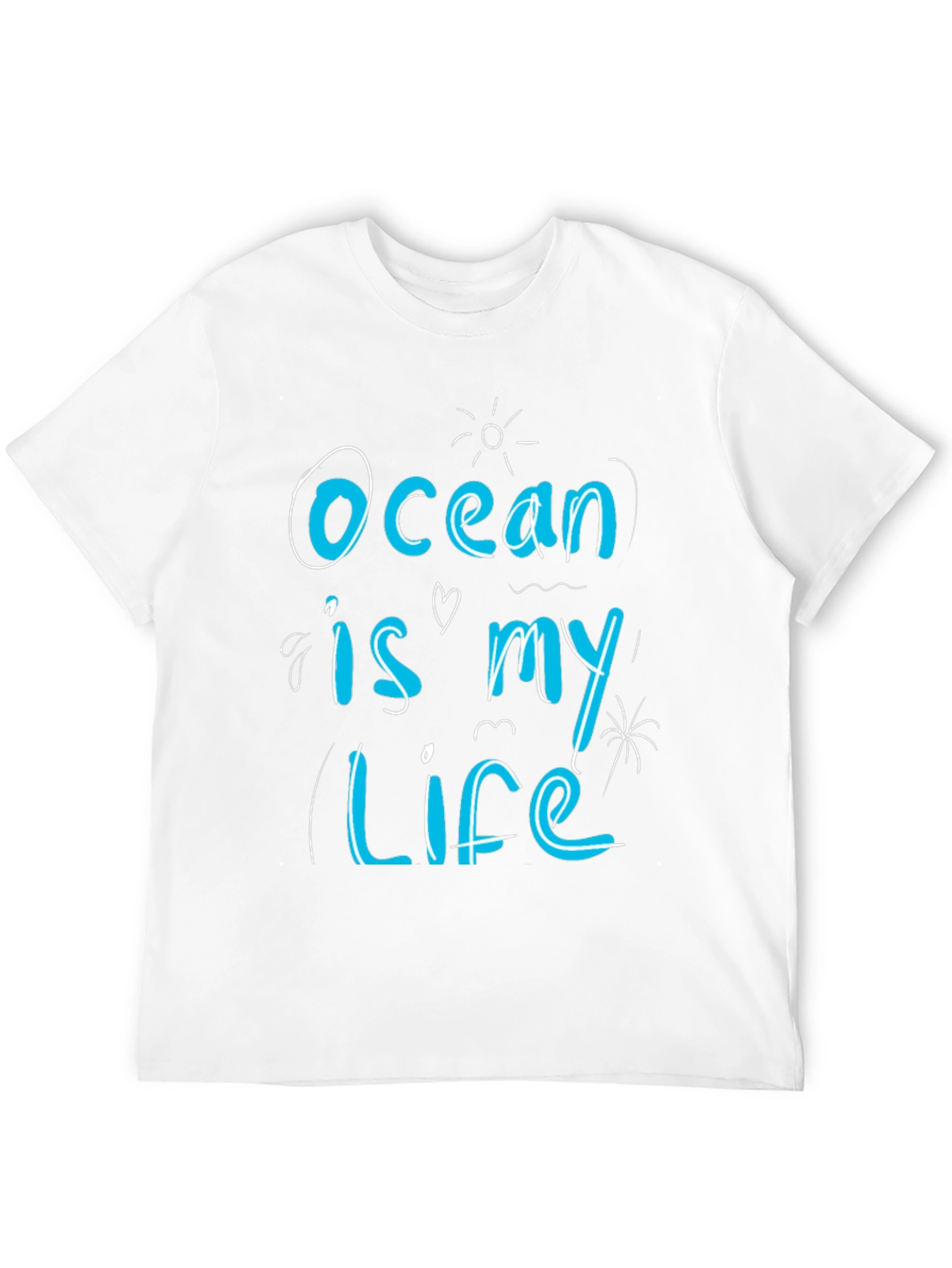 Ocean is my Life T-Shirt - Black