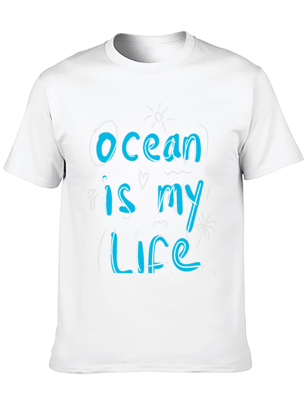 Ocean is my Life T-Shirt - Black