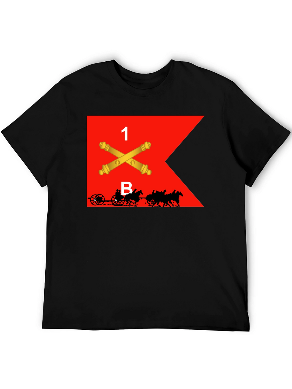 1st Cavalry Regiment T-Shirt Black
