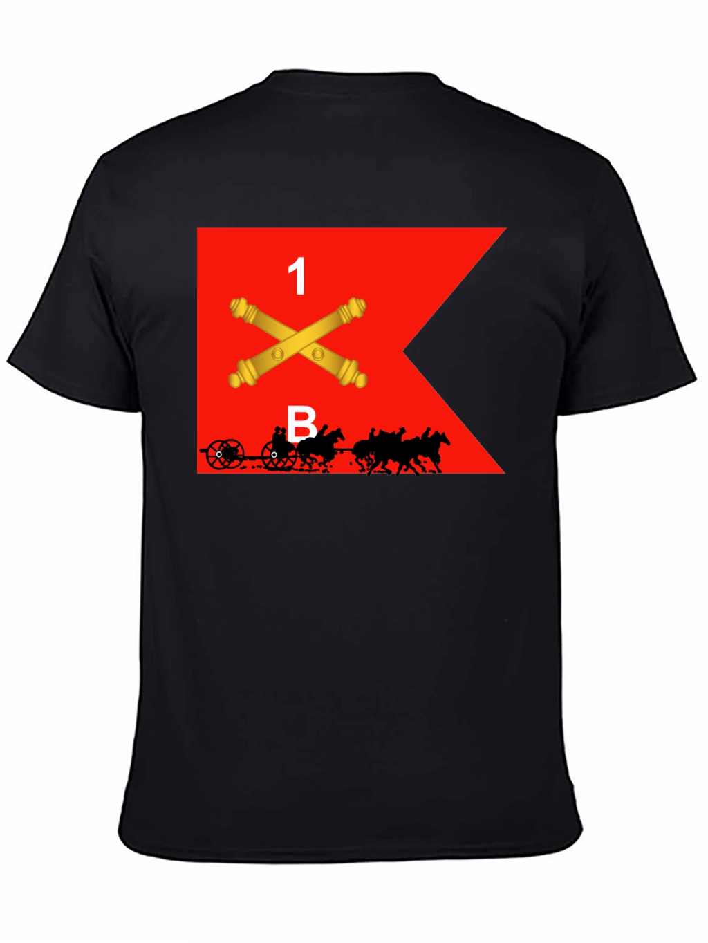 1st Cavalry Regiment T-Shirt Black