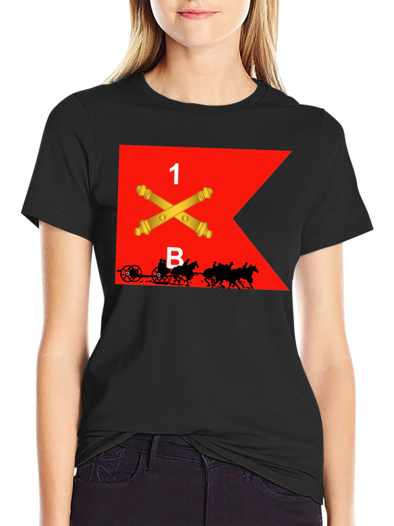 1st Cavalry Regiment T-Shirt Black