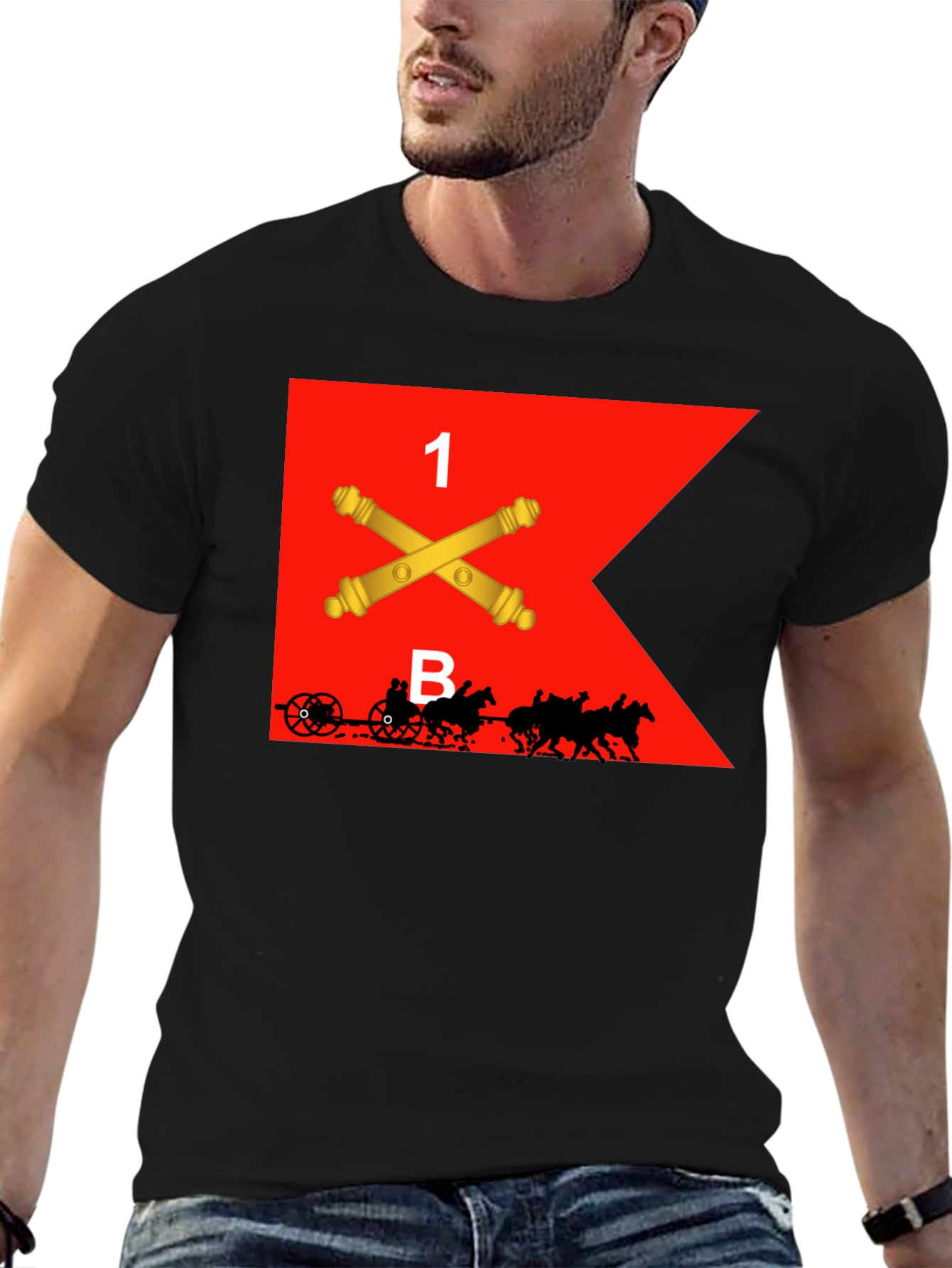 1st Cavalry Regiment T-Shirt Black