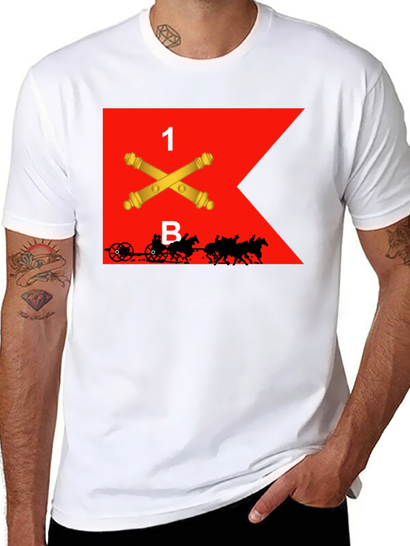 1st Cavalry Regiment T-Shirt Black