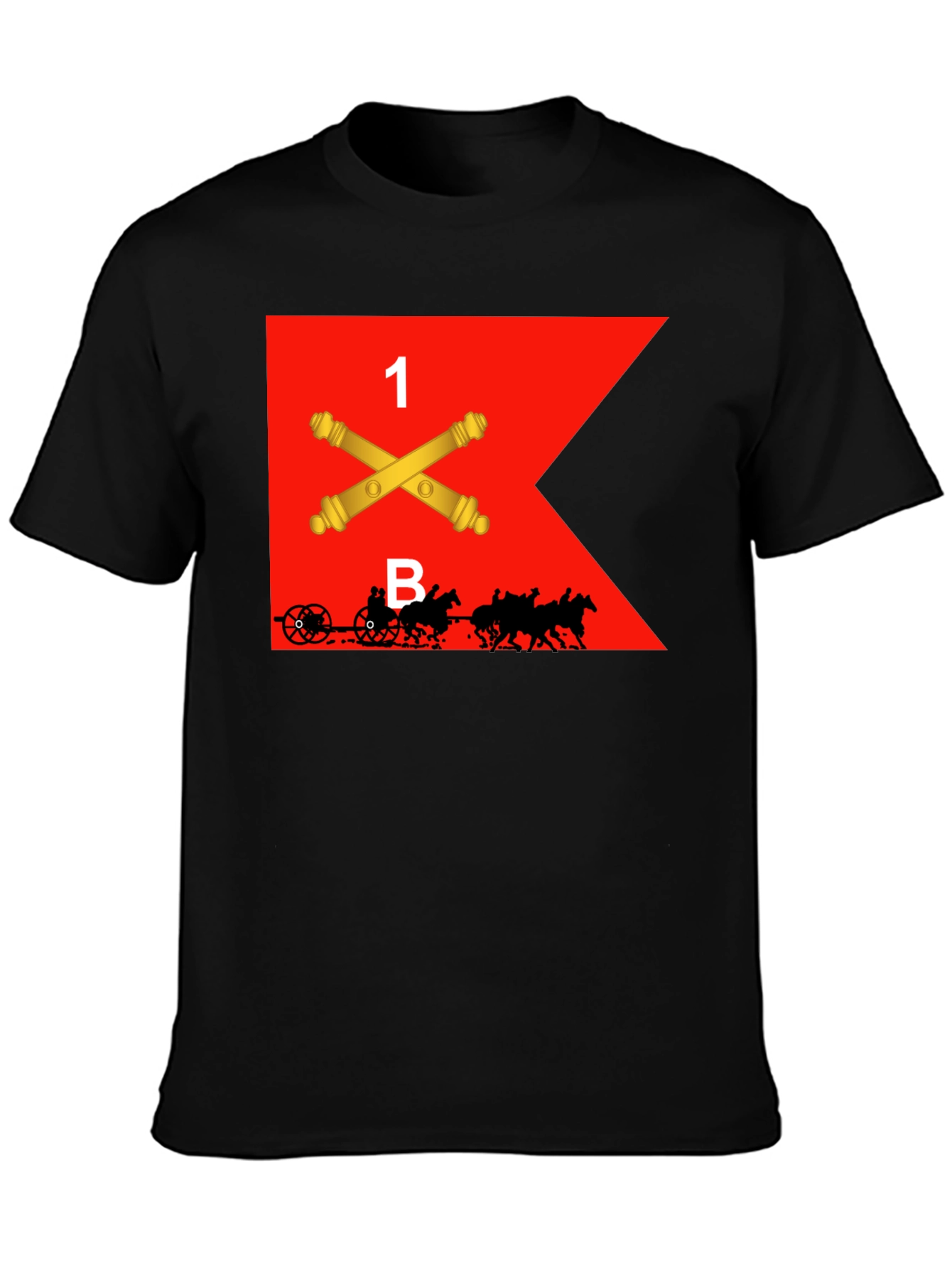 1st Cavalry Regiment T-Shirt Black