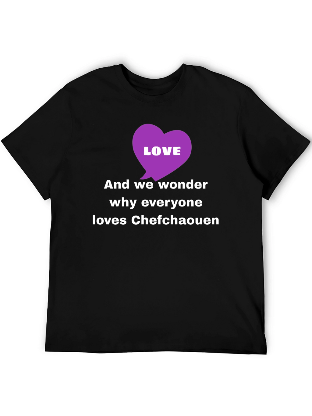 Chefchaouen Love T-Shirt - Travel Souvenir