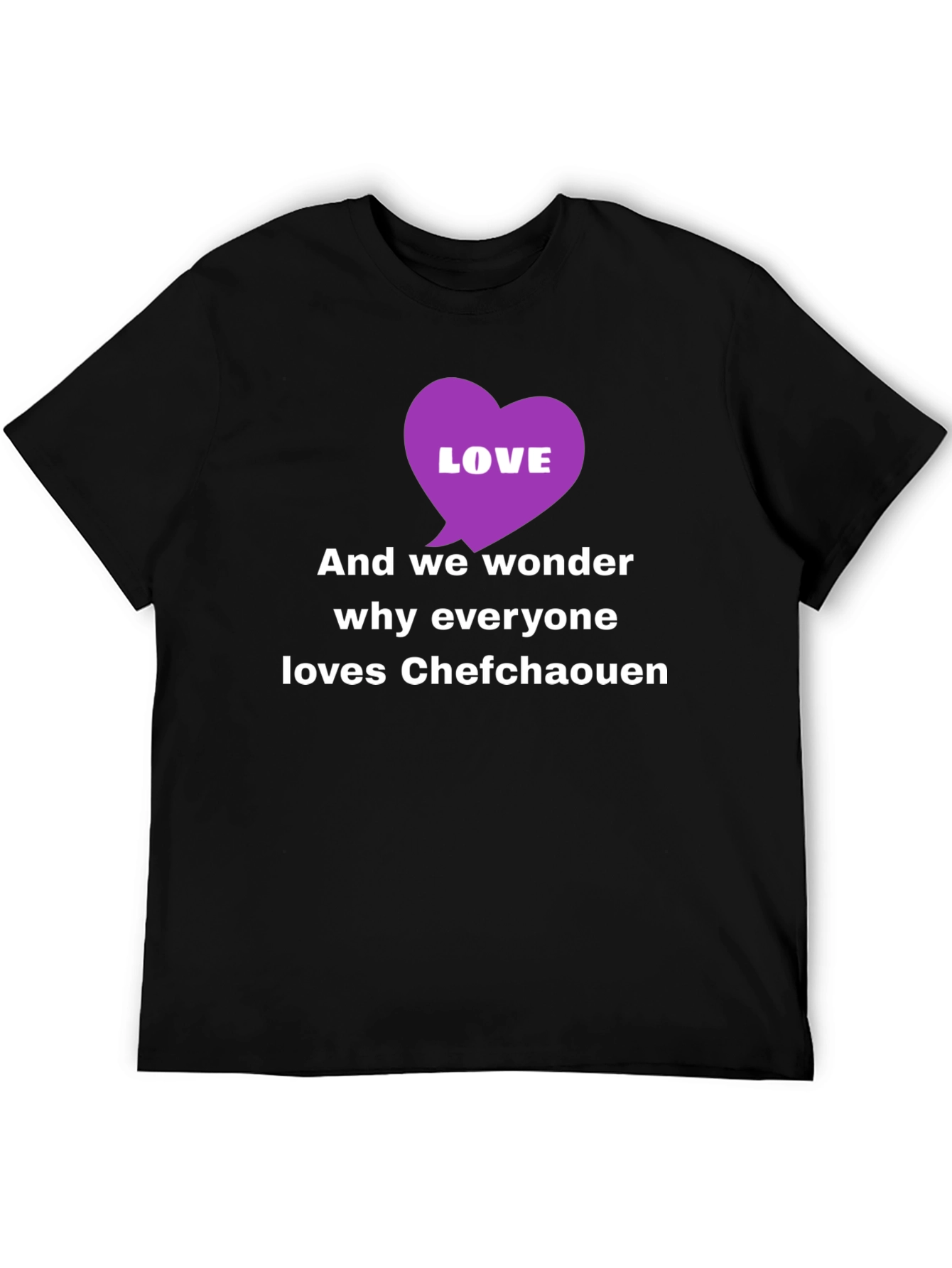 Chefchaouen Love T-Shirt - Travel Souvenir