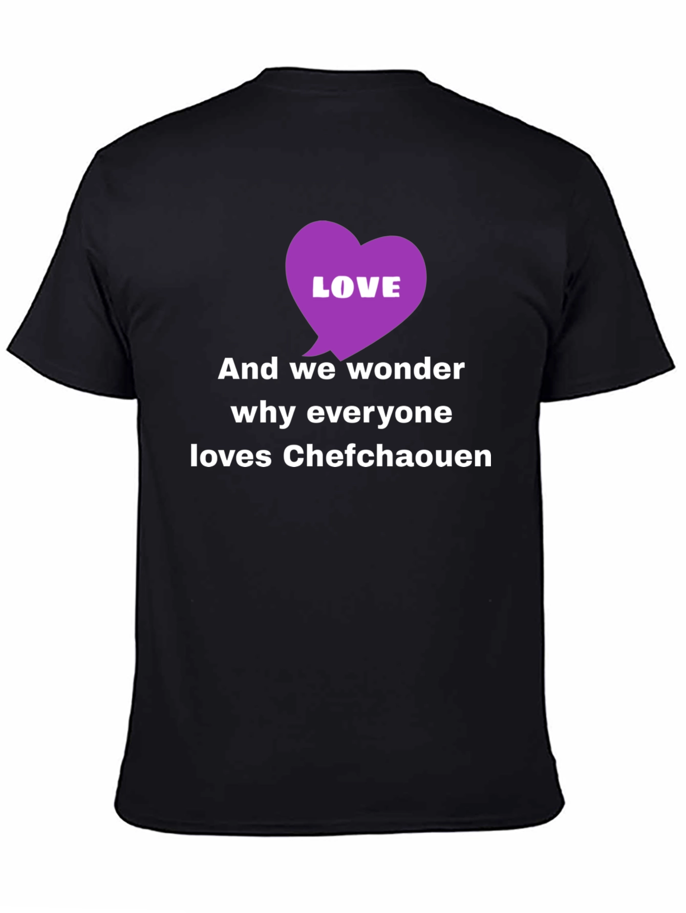 Chefchaouen Love T-Shirt - Travel Souvenir