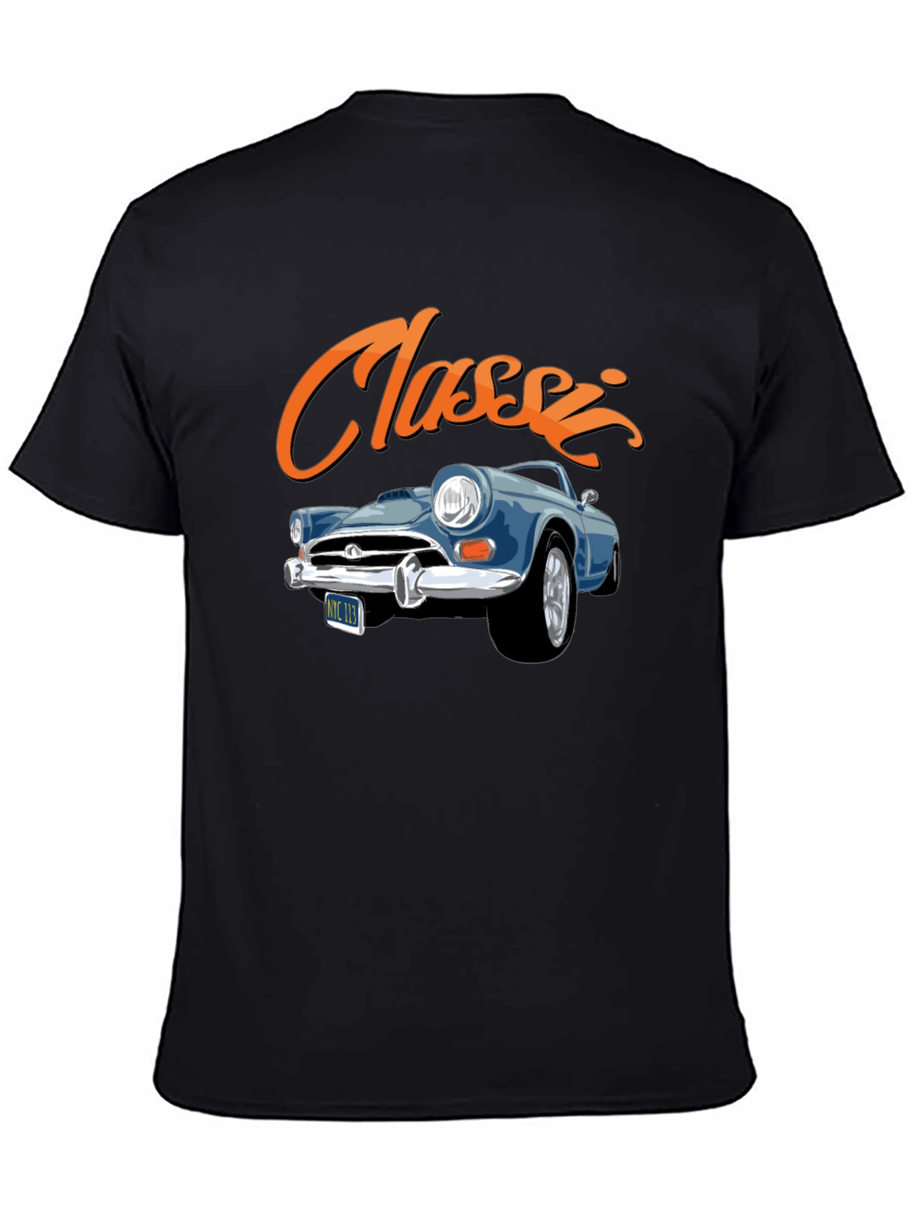 Classic Car Graphic Tee - Cool Vintage Style
