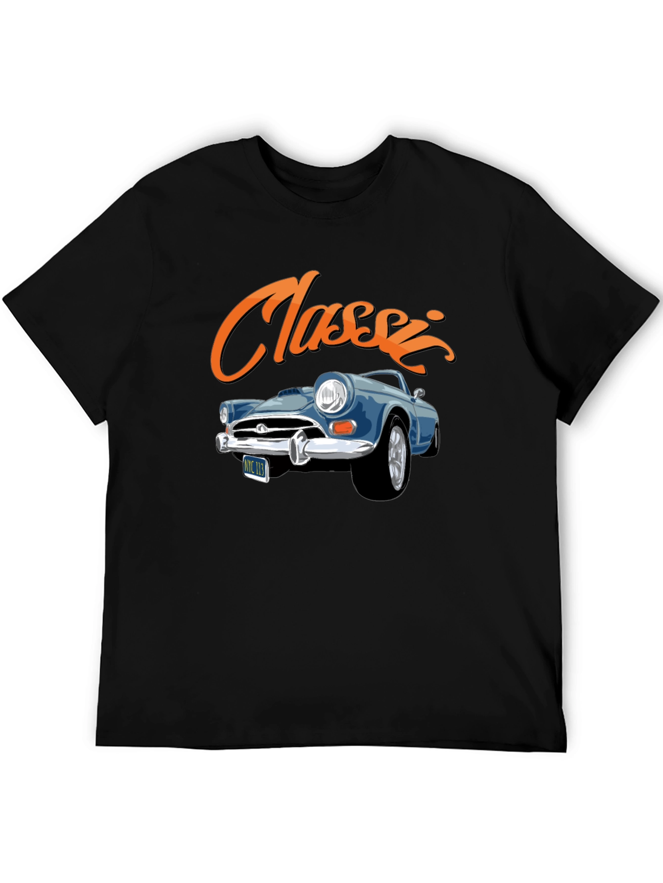 Classic Car Graphic Tee - Cool Vintage Style