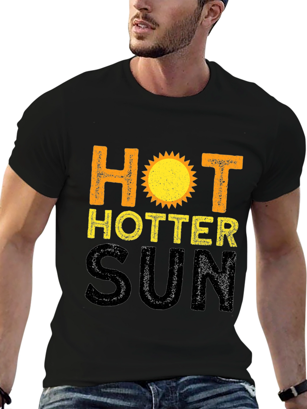 Hotter Sun Graphic T-Shirt - Summer Style