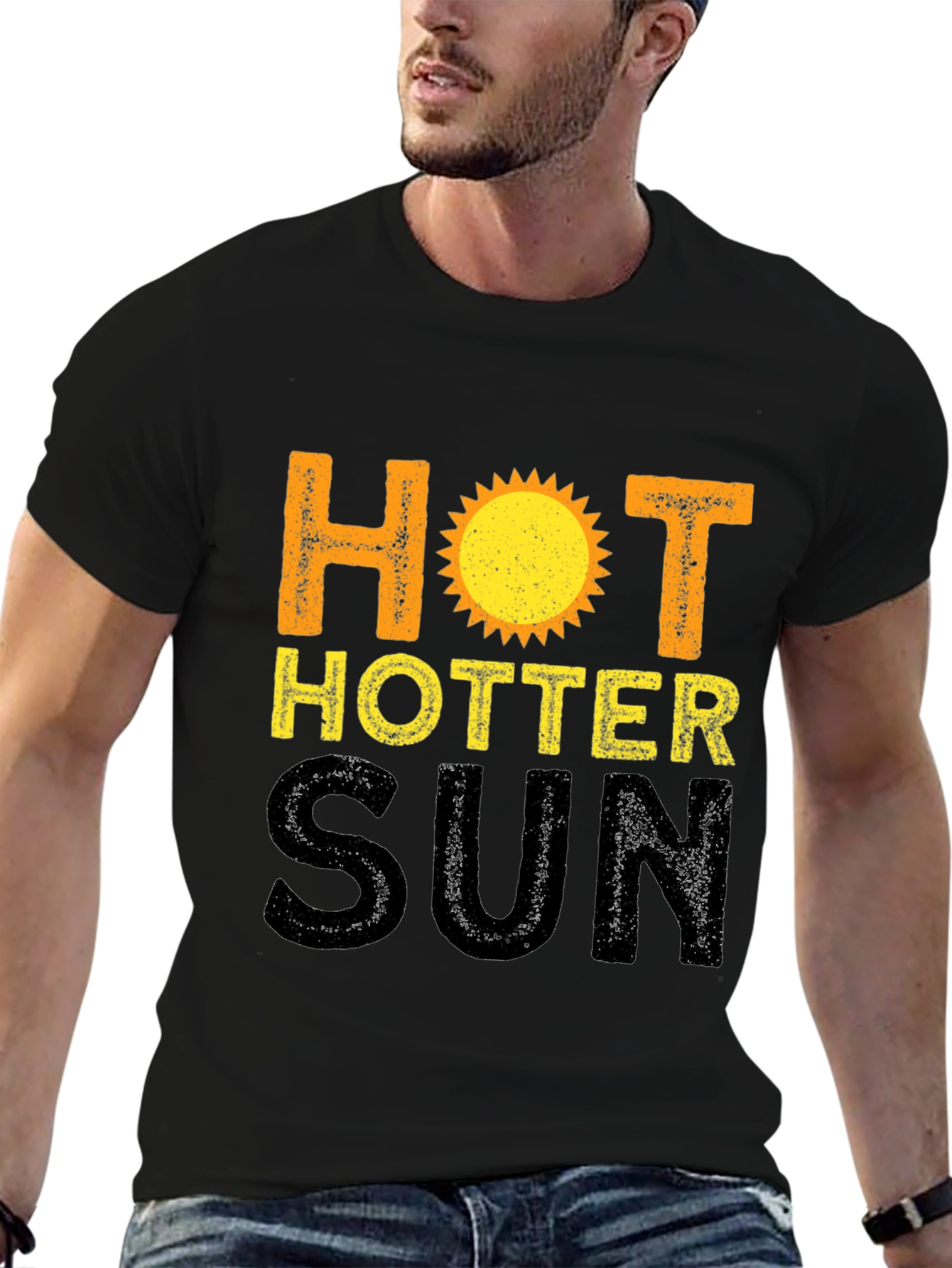 Hotter Sun Graphic T-Shirt - Summer Style
