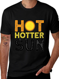 Hotter Sun Graphic T-Shirt - Summer Style