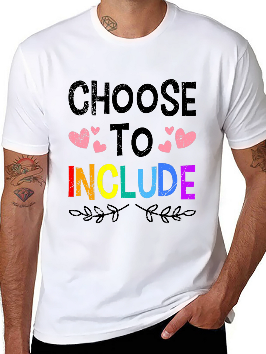 Choose to Include LGBTQ+ Pride T-Shirt