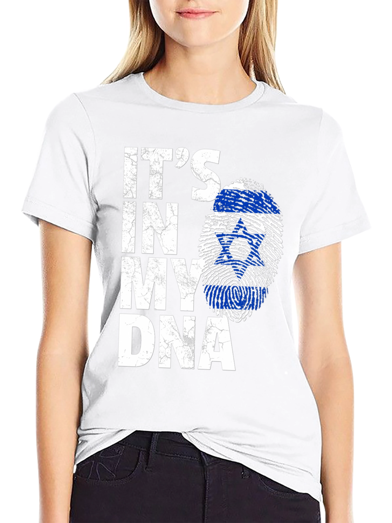 Its In My DNA Israel Flag T-Shirt