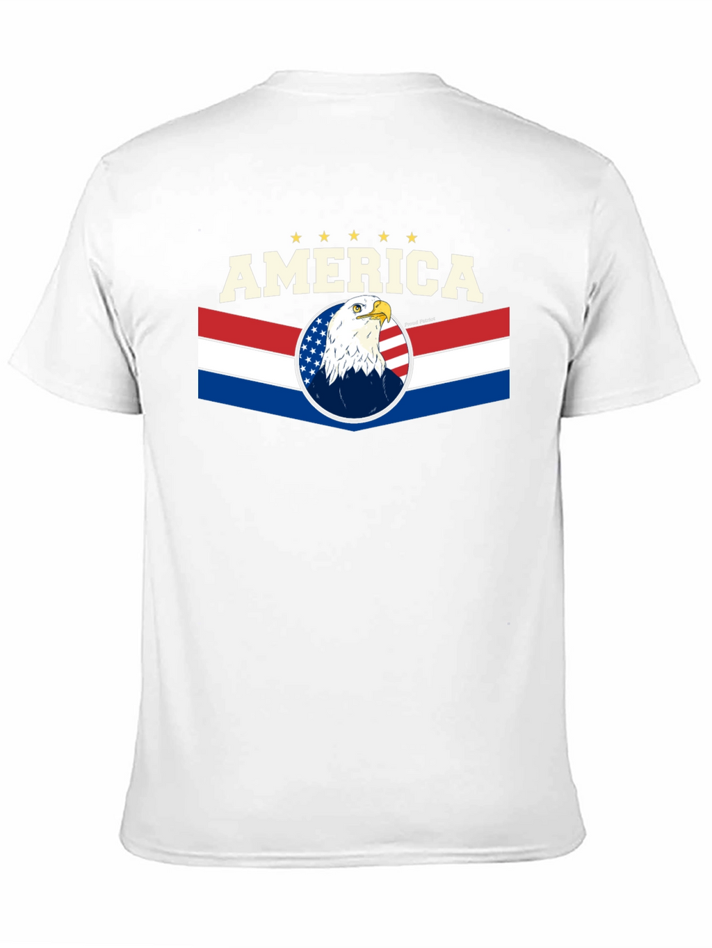America Eagle Graphic Tee - Patriotic T-Shirt