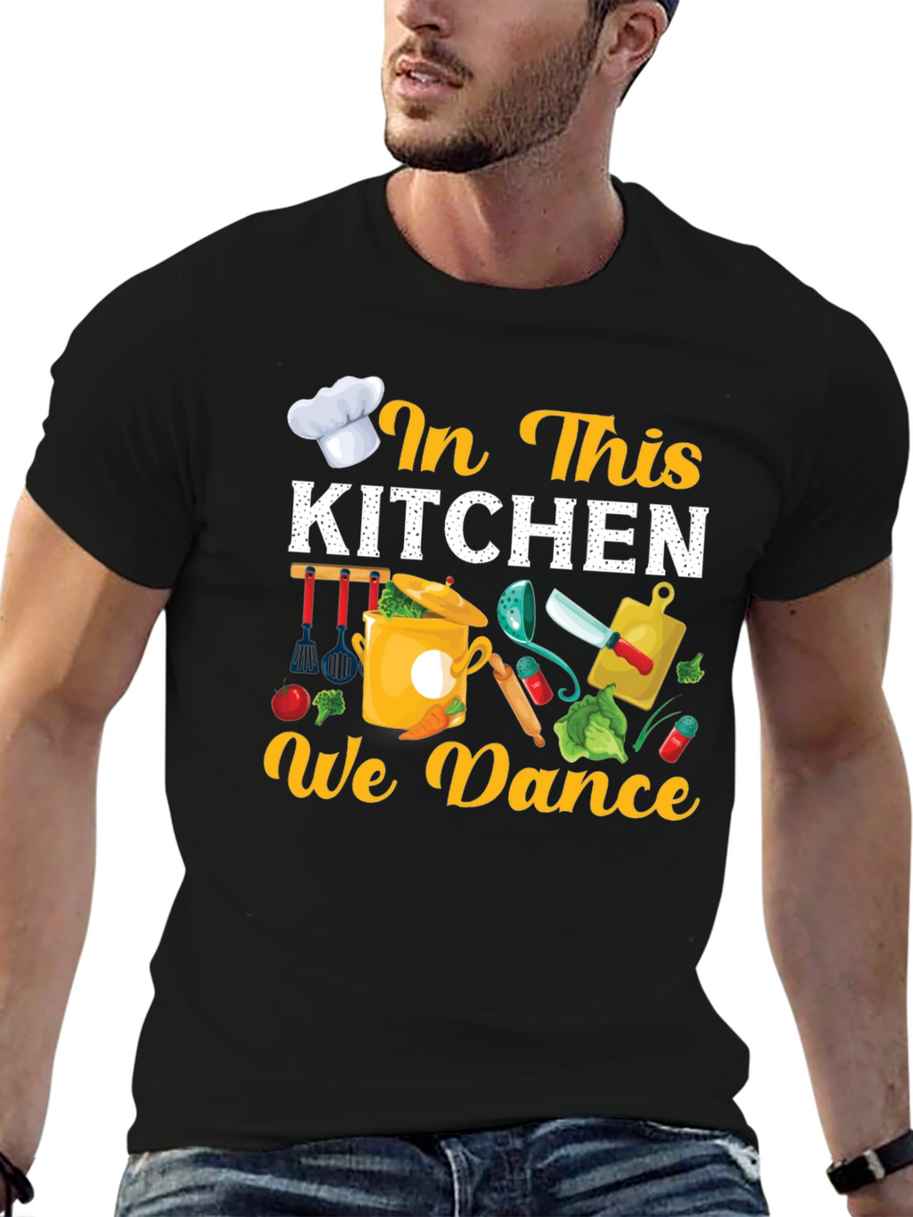 In This Kitchen We Dance Graphic T-Shirt