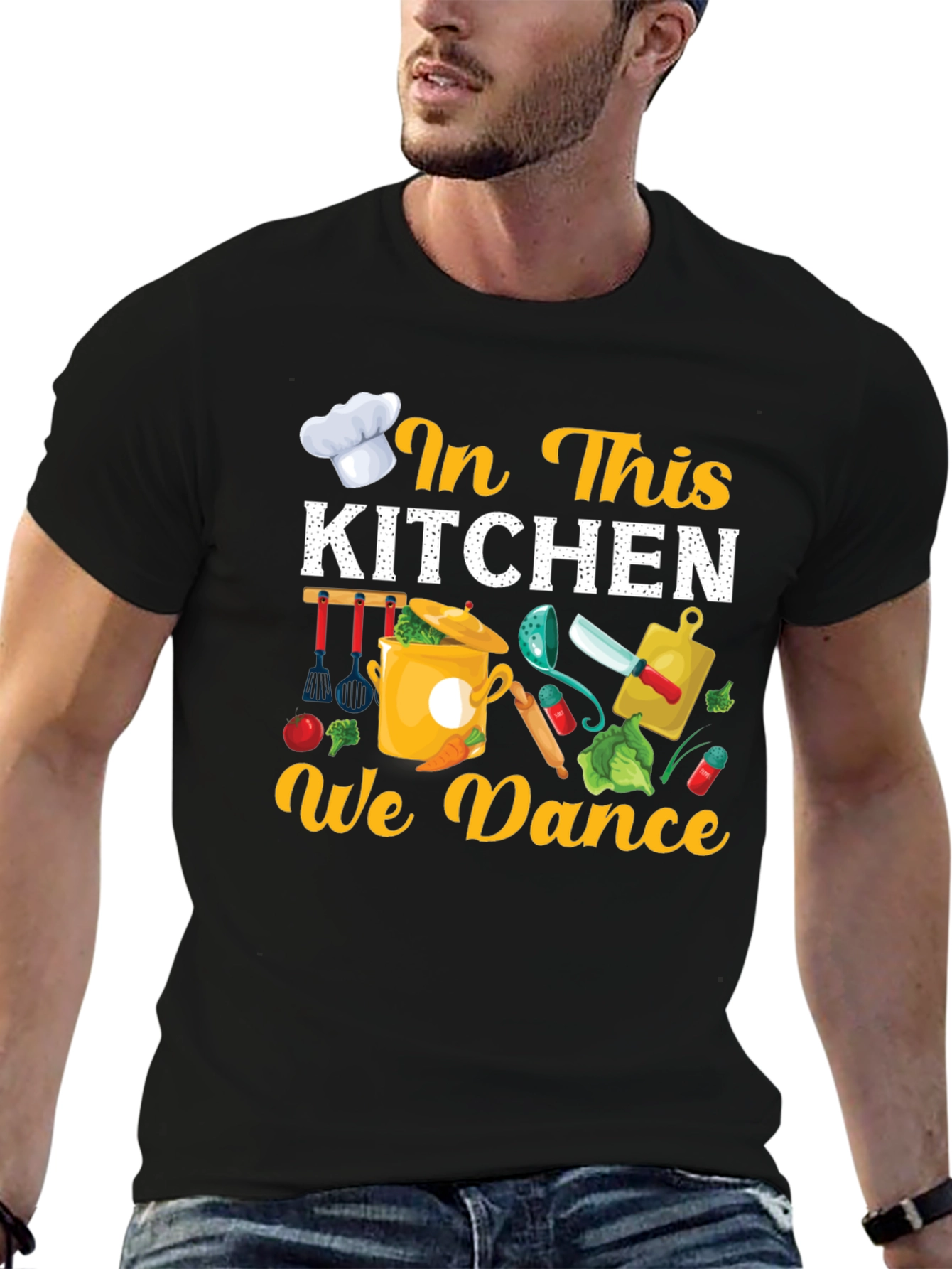 In This Kitchen We Dance Graphic T-Shirt