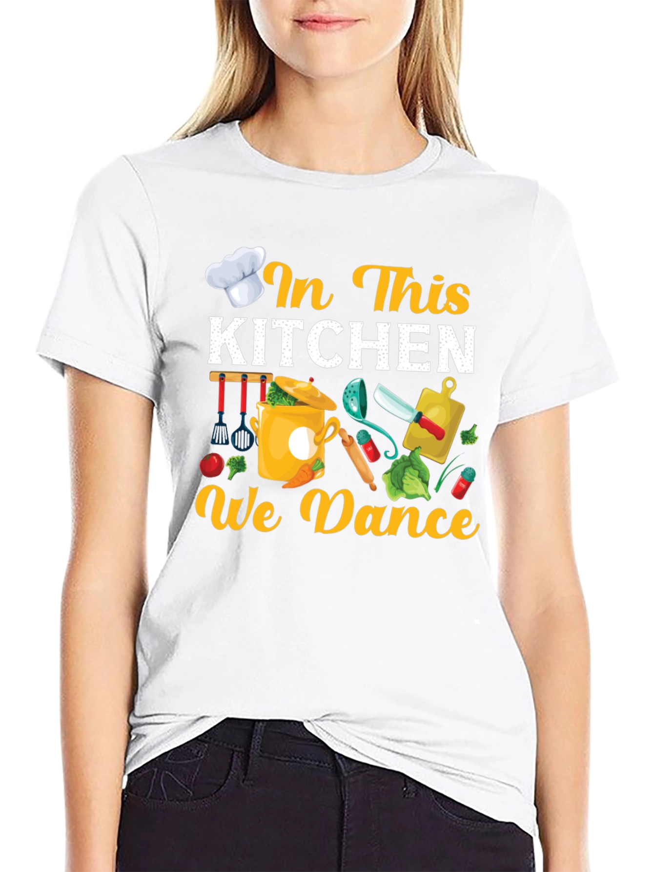 In This Kitchen We Dance Graphic T-Shirt