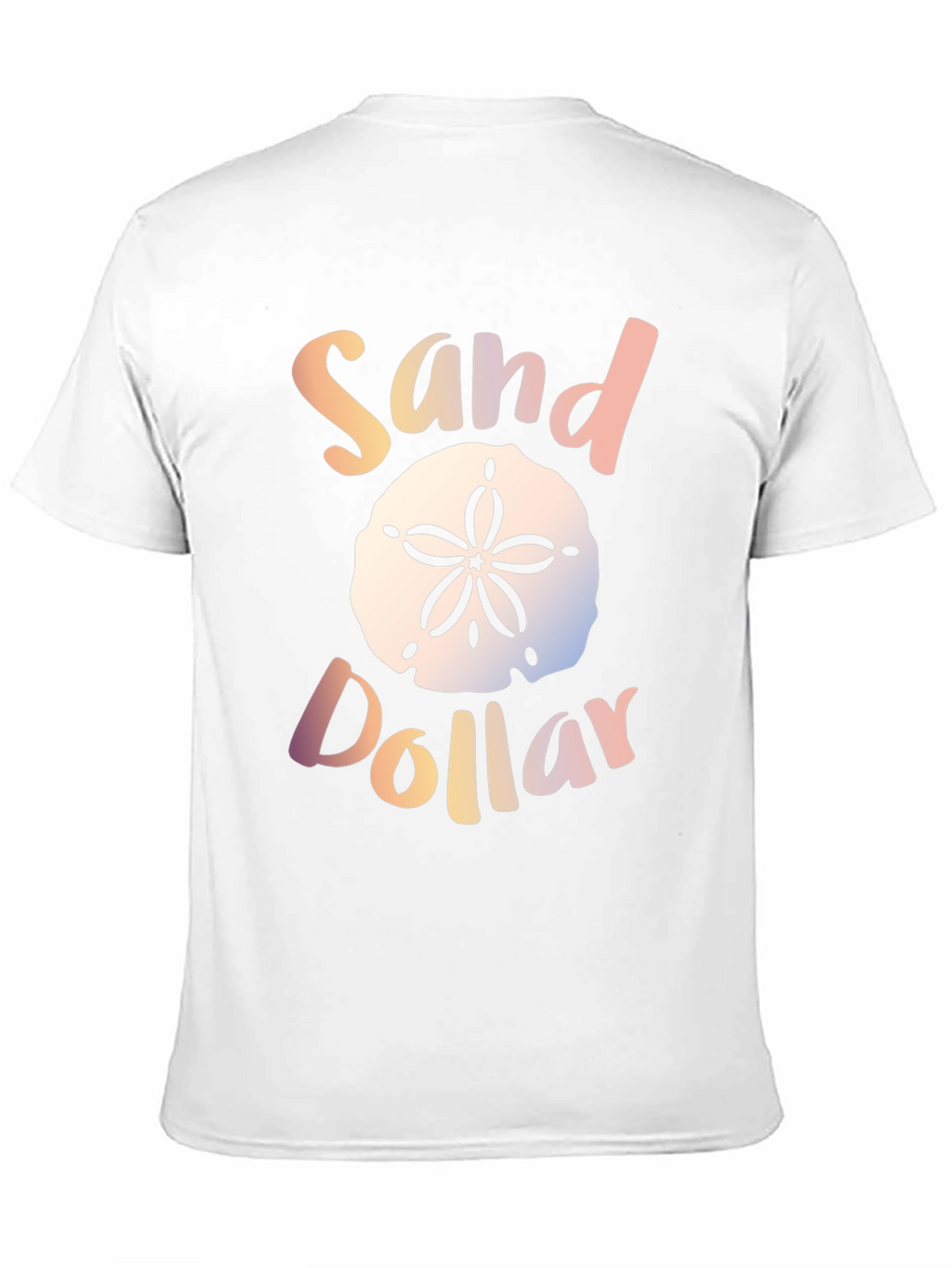 Sand Dollar Graphic Black T-Shirt