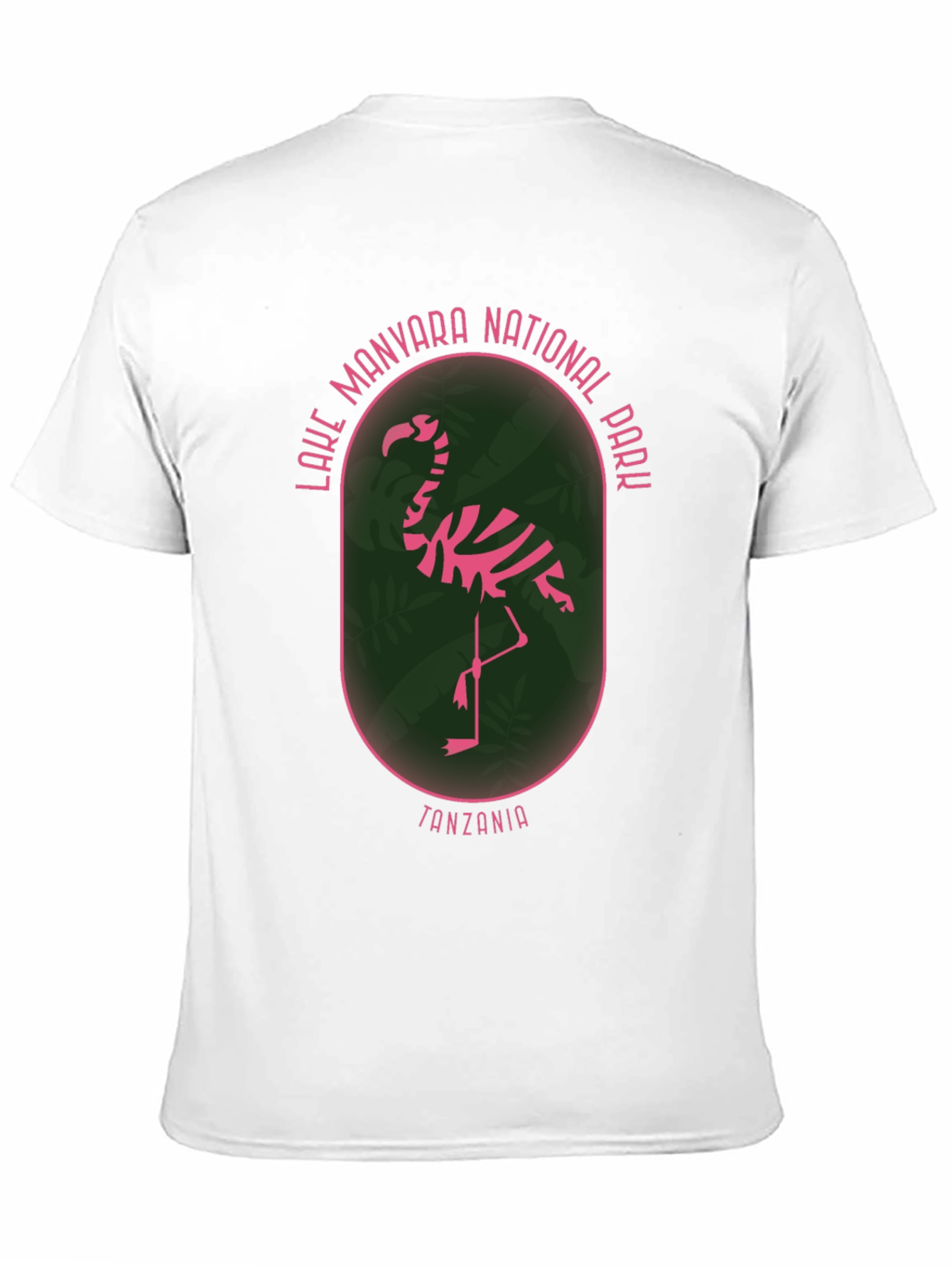Lake Manyara National Park Flamingo Graphic T-Shirt