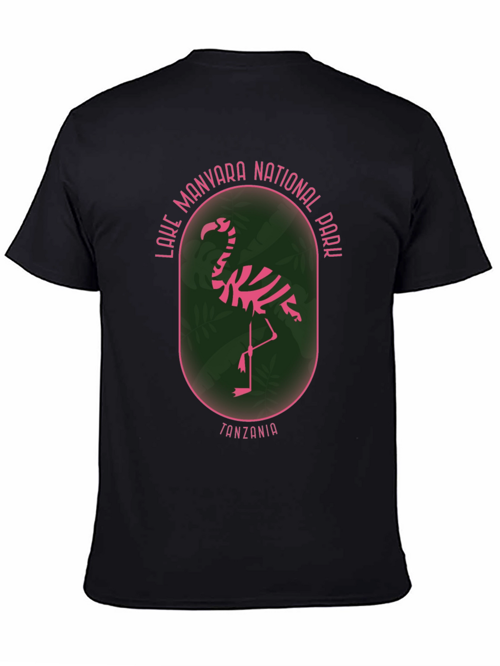 Lake Manyara National Park Flamingo Graphic T-Shirt