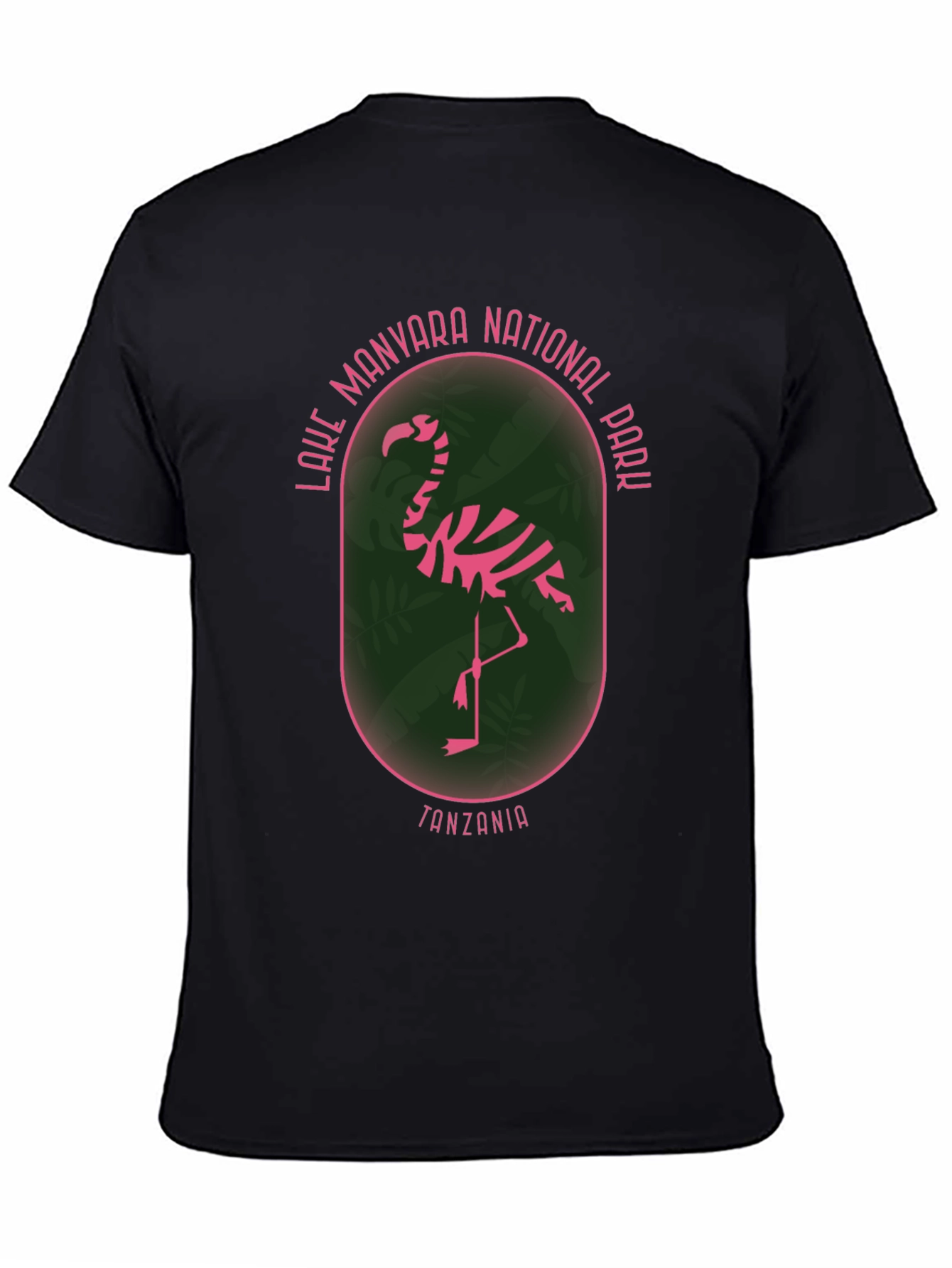 Lake Manyara National Park Flamingo Graphic T-Shirt