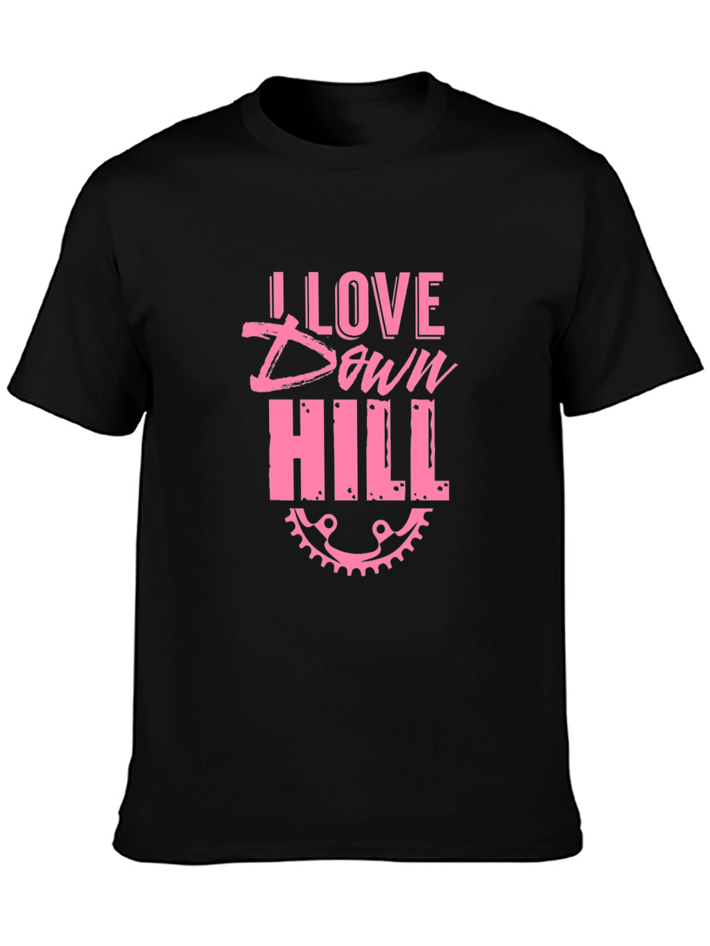 I Love Downhill Bike T-Shirt