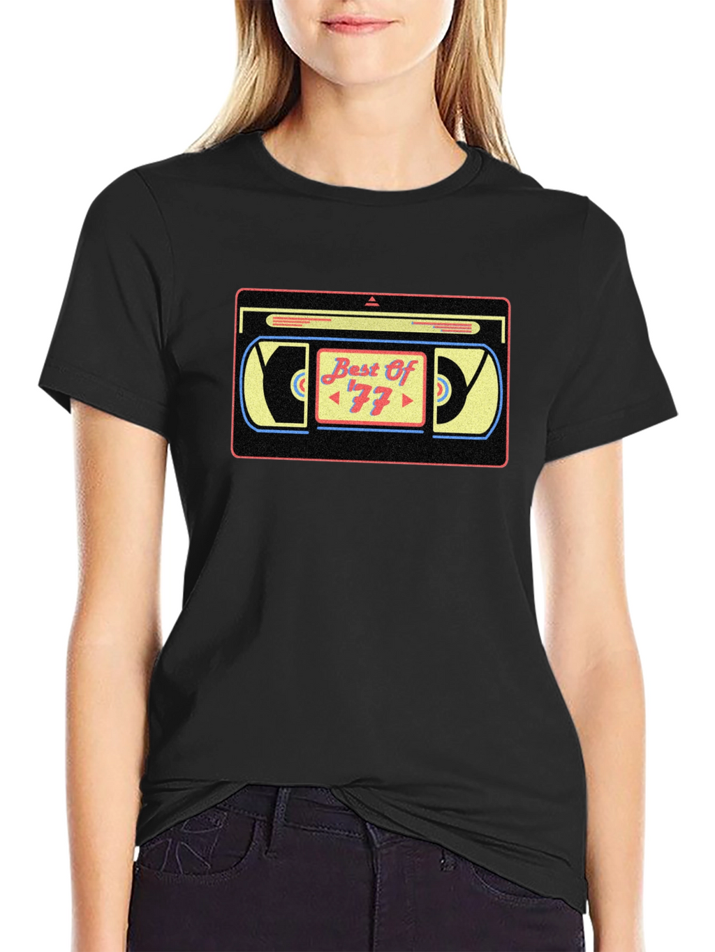 Best of 77 Retro VHS Tape Graphic Tee