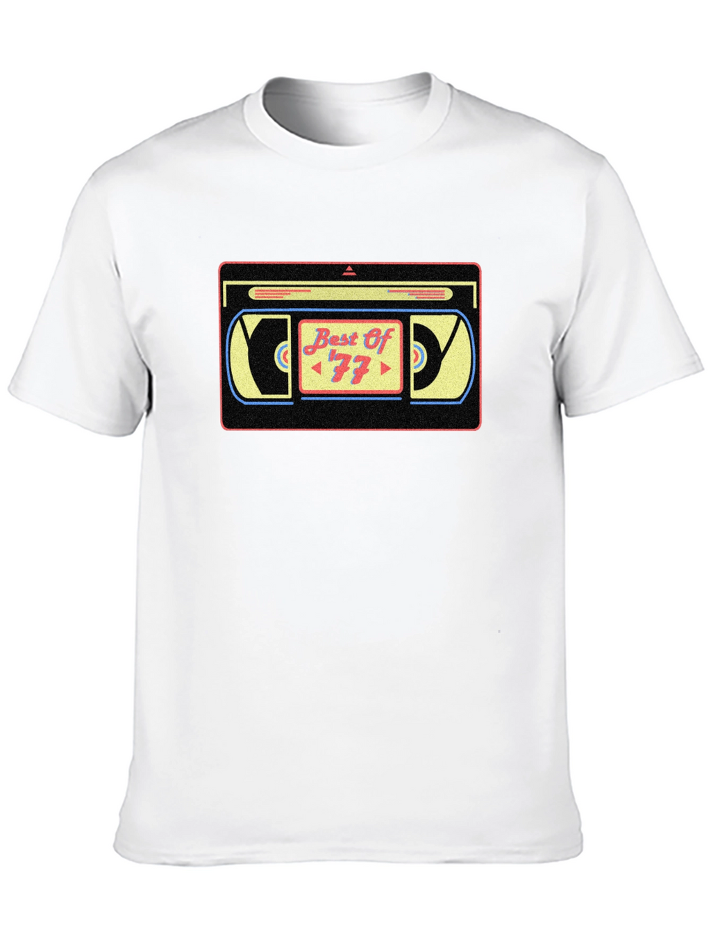 Best of 77 Retro VHS Tape Graphic Tee